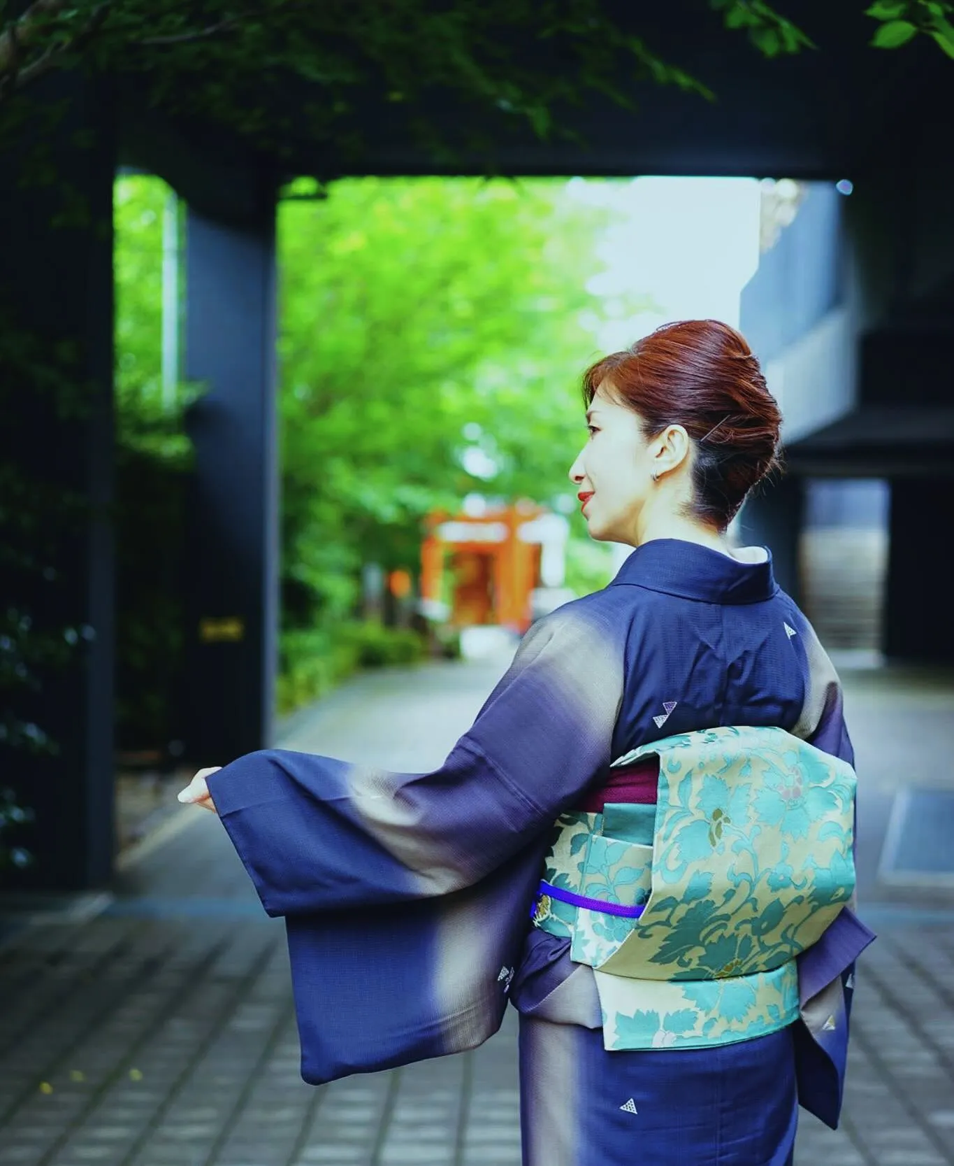 今の猛暑とは違う、とある梅雨が明けた日の神楽坂にて…